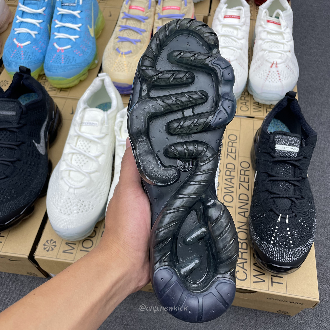 Nike Air Vapormax 2023 Fk Black Sail Anthracite (18) - www.newkick.vip